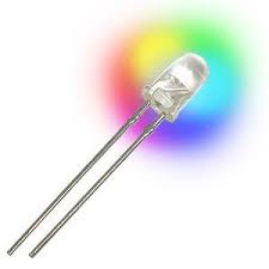 5mm Flaşör Rgb Led (2 Bacaklı) resmi