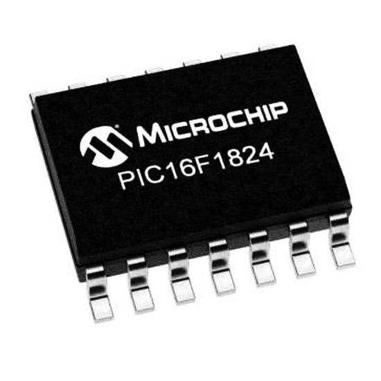 Pıc16f1824 I/sl Smd Soıc-14 8-bit 32 Mhz Mikrodenetleyici resmi