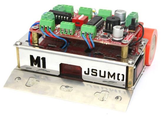 M1 Mini Sumo Robot Kiti - Rokartlı (demonte) resmi