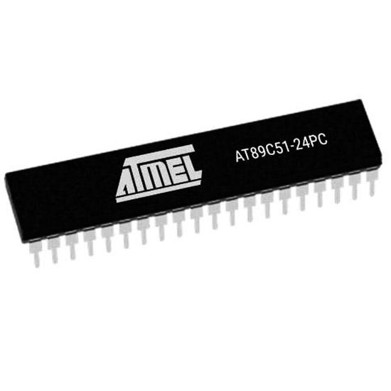 At89c51-24pc 8-bit 24mhz Mikrodenetleyici Dıp-40 resmi