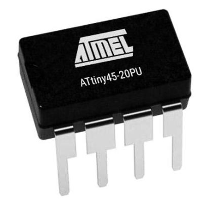 Attiny45-20pu 8-bit 20mhz Mikrodenetleyici Dıp-8 resmi