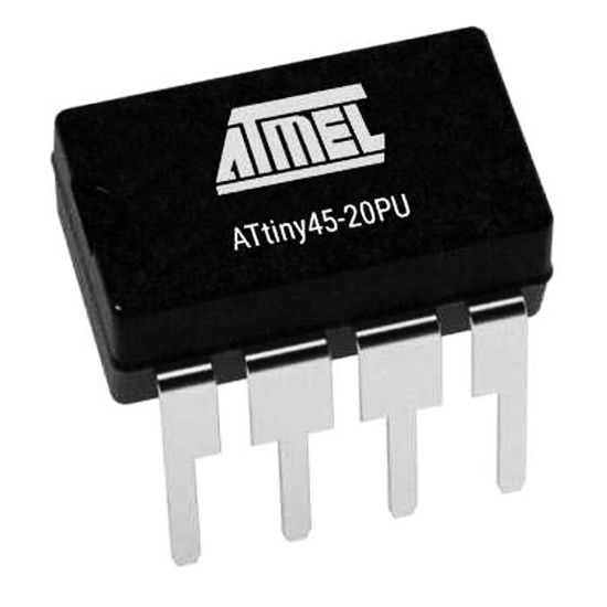Attiny45-20pu 8-bit 20mhz Mikrodenetleyici Dıp-8 resmi