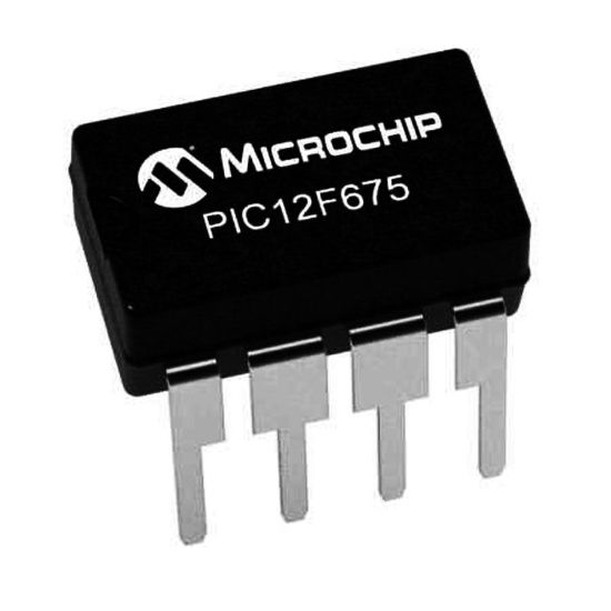 Pıc12f675 I/p 8-bit 20mhz Mikrodenetleyici Dıp8 resmi