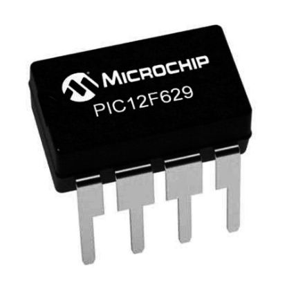 Pıc12f629 I/p 8-bit 20mhz Mikrodenetleyici Dıp8 resmi