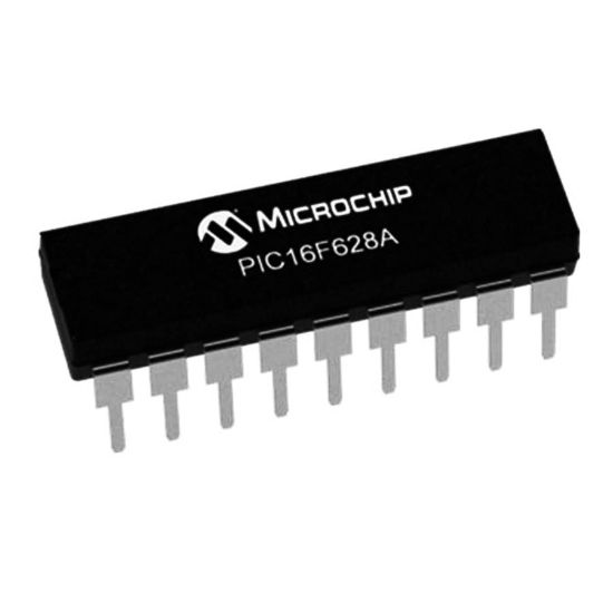 Pıc16f628a-ı/p Pdıp-18 8-bit 20mhz Mikrodenetleyici resmi