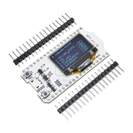 Esp32 Wifi Ve Bluetooth Geliştirme Kartı Cp2102 0.96 Inch Oled Ekran resmi