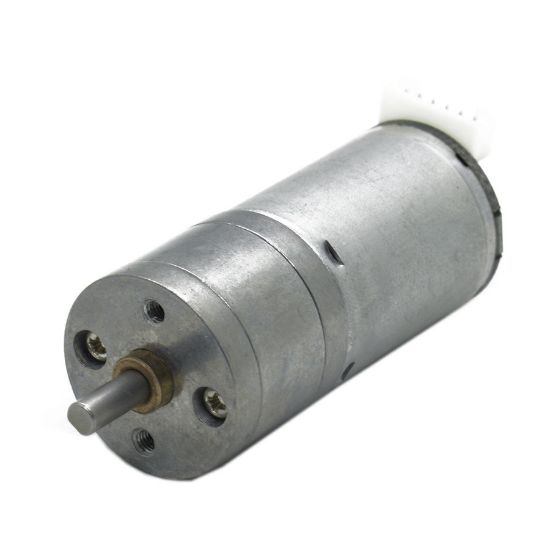 12v 350 Rpm Enkoderli Dc Motor resmi