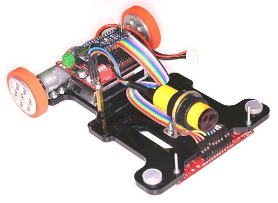 Maraton Çizgi İzleyen Robot Kiti (demonte) resmi