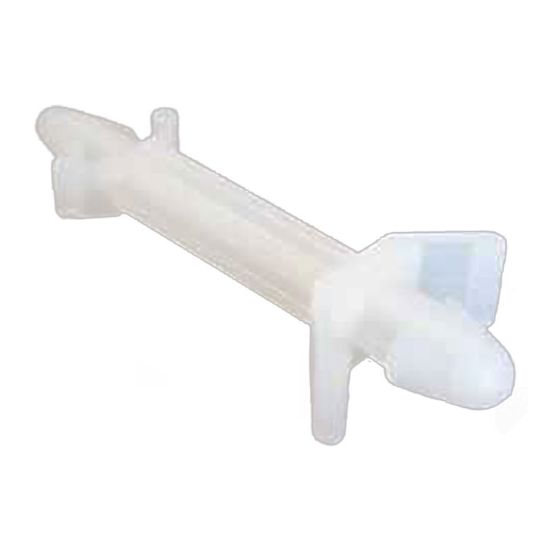 Tırnaklı Distans 19.10mm M4 Beyaz resmi