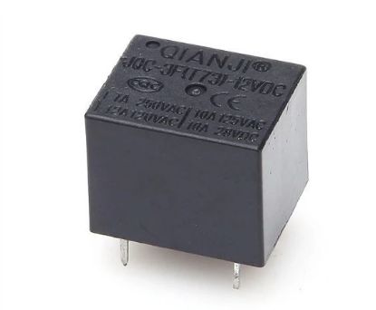 12v 7a Tek Kontak 5 Pinli Jqc-3f(t73)-12vdc Röle resmi