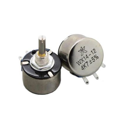 3w 500 Ohm Metal Watlı Potansiyometre resmi