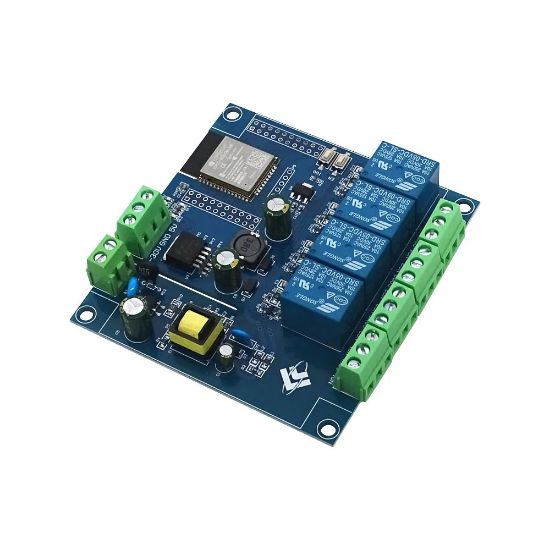 Esp32 Wıfı Bluetooth 4 Kanal Röle Kartı resmi
