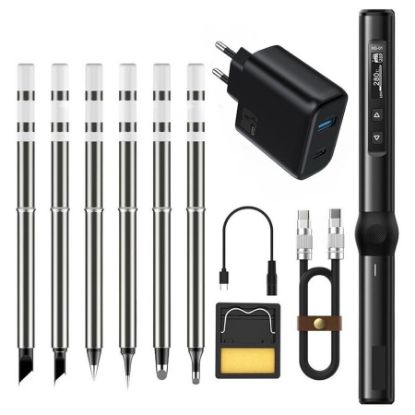 Fnırsı Hs01-bc2 65w Akıllı Kalem Havya Mega Set resmi