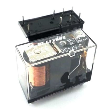 12v Çift Kontak Tianbo Röle 4052 (12v 5a) - Tra3-l-12vdc-s-2z(2) resmi