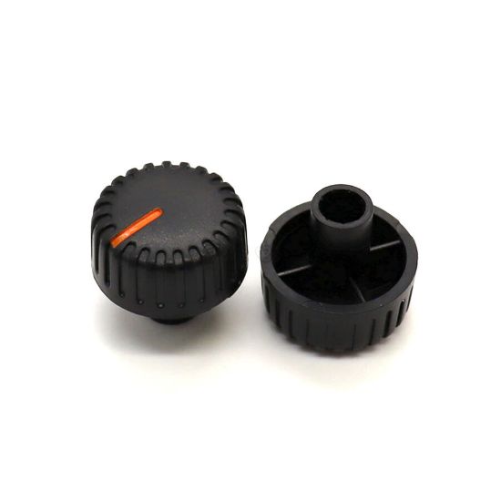 Uzun Saplı Plastik Pot Başlığı 21x19mm Turuncu resmi