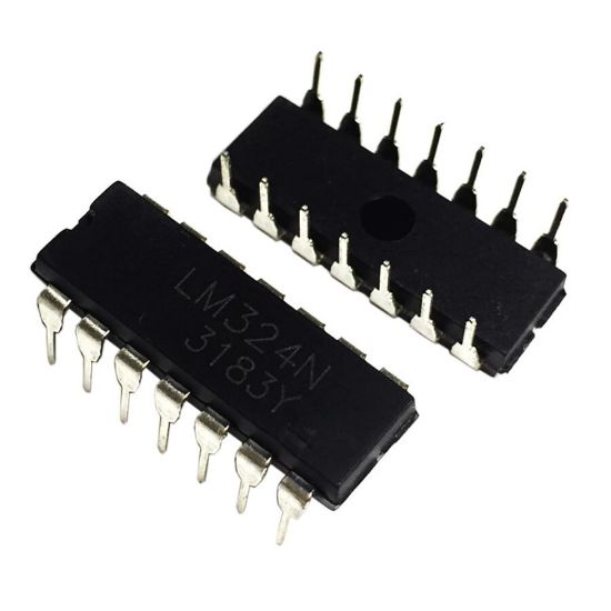 Lm324n 5ma 5mv Opamp Entegresi Dıp14 resmi