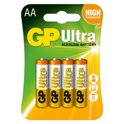 Gp Ultra Alkalin Pil 1.5v Aa Kalem Pil - 4 Adet resmi