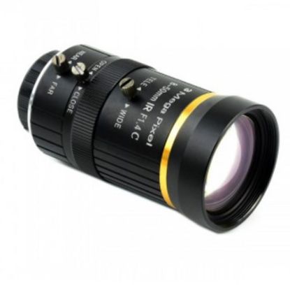 Raspberry Pi Yüksek Kalite Kamera 8-50mm Zoom Lens resmi