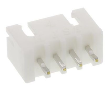 4 Pin Tunik Konnektör Erkek - 2.50mm 180 Derece resmi