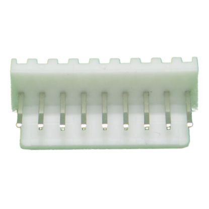 9 Pin Tunik Konnektör Erkek 2.54mm 180c resmi