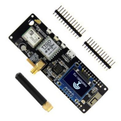Esp32 868mhz Wifi Bluetooth Modül / Neo-6m Sma / Oled / 18650 Pil Yuvalı resmi