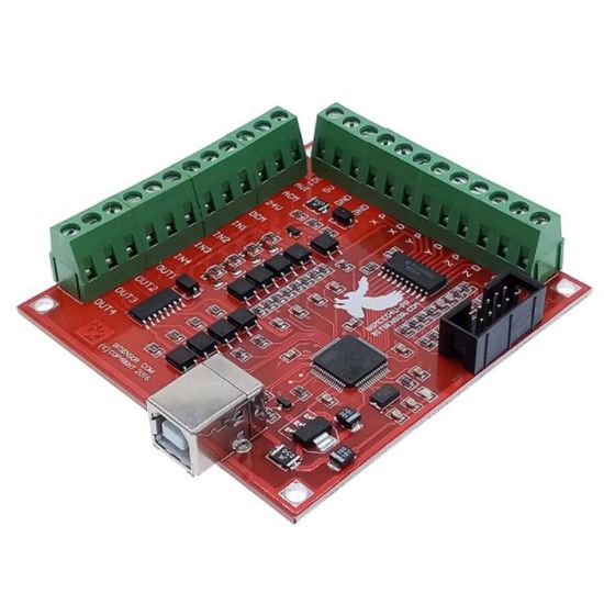 4 Eksen Usb Cnc Kontrol Kartı (mach3 Uyumlu) resmi