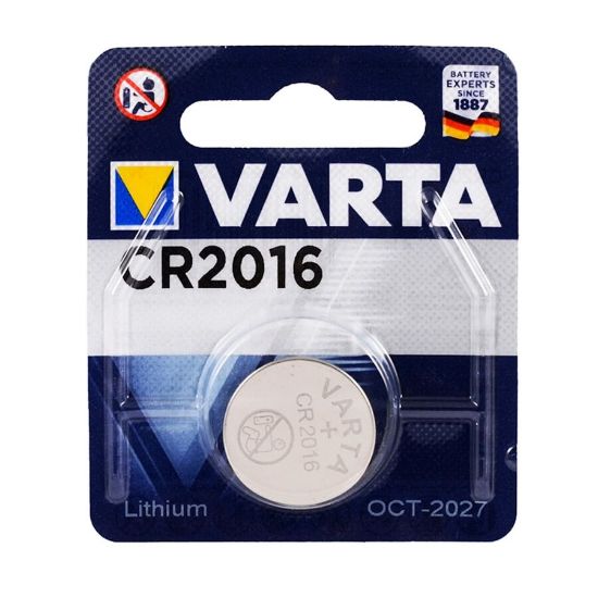 1'li Profesyonel Lityum Pil Cr2016 resmi