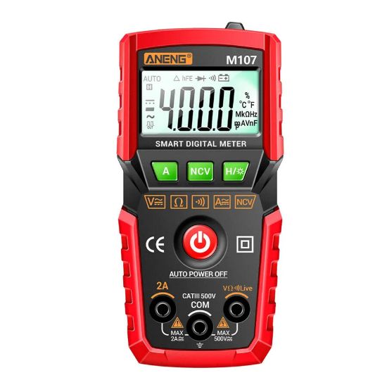 Aneng M107 Pro Dijital Multimetre resmi