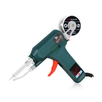 80w Isı Ayarlı Dijital Ekran Tabanca Havya - Lehim Tutuculu resmi