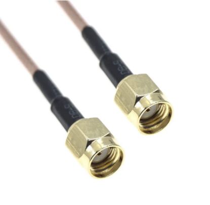 Rg316 Sma Dişi - Dişi Konnektör Kablo 100cm resmi