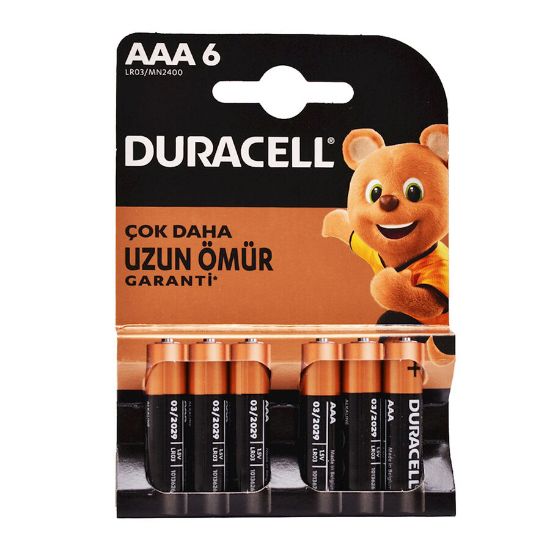 Aaa İnce Kalem Pil 6lı Blister resmi