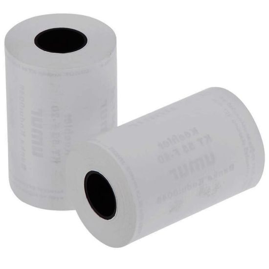 2'li Termal Rulo Kağıt - 58mm X 57mm X 30m resmi