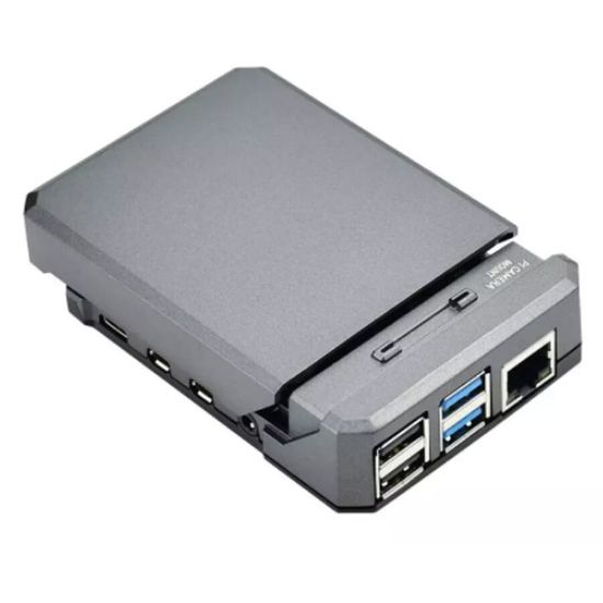 Argon Neo Raspberry Pi 4 İnce Alüminyum Kasa - Pasif Soğutma resmi