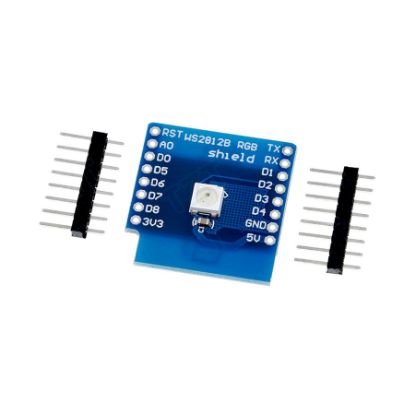 Ws2812 Rgb Display Modülü - Wemos D1 Mini Esp8266 Nodemcu resmi