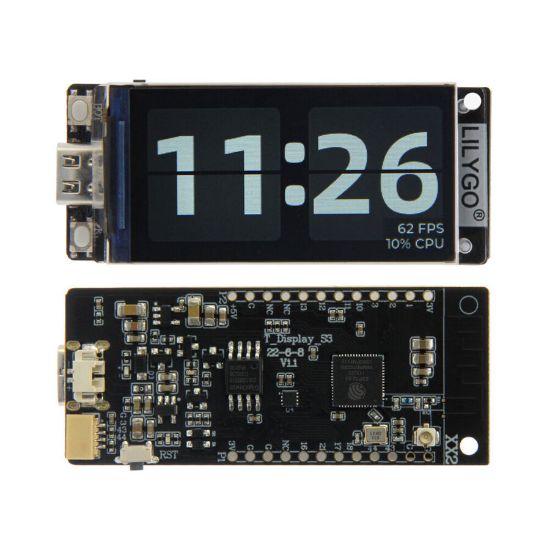 Lılygo T-display-s3 Esp32-s3 St7789 Wifi Bluetooth Lcd Kablosuz 1.9 Inch Ekran Geliştirme Modülü resmi