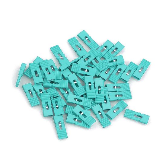 2.54mm Uzun Tip Dişi Yeşil Jumper - 100 Adet resmi