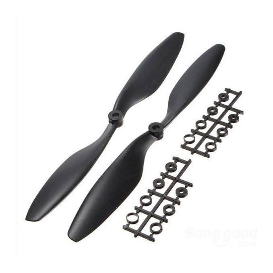 9045 Siyah Plastik Cw/ccw Pervane Seti resmi