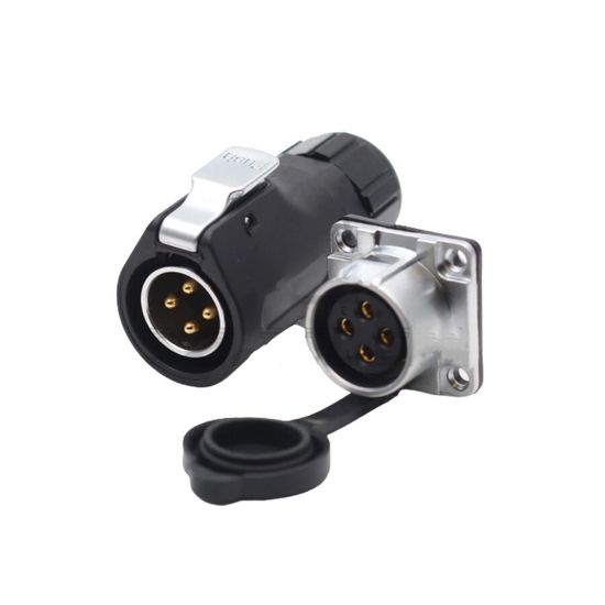 Xhe20 4 Pin Su Geçirmez Konnektör Takım Ip67 resmi