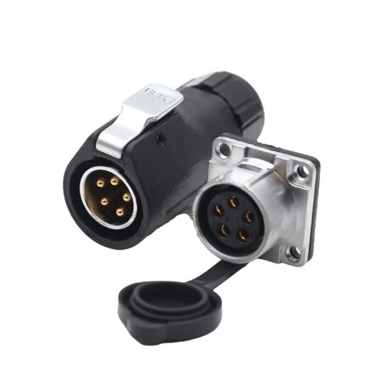 Xhe20 5 Pin Su Geçirmez Konnektör Takım Ip67 resmi