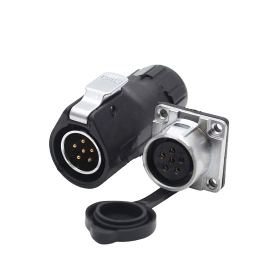 Xhe20 6 Pin Su Geçirmez Konnektör Takım Ip67 resmi