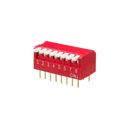8 Pin Piyano Dip Switch resmi