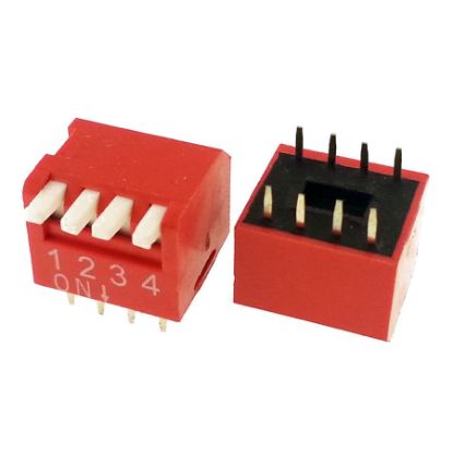 4 Pin Piyano Dip Switch resmi