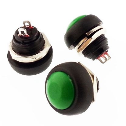 Dc184 Yeşil Push Buton resmi