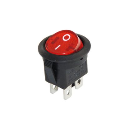 Dc131-4 P On/off Anahtar 220v 20mm Işıklı Yuvarlak resmi