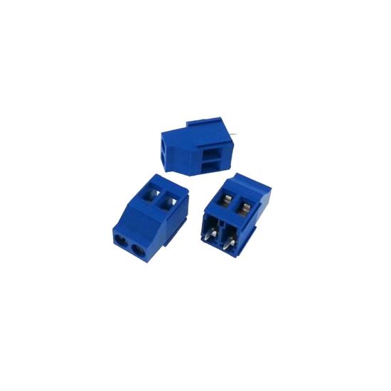 2 Pin 2 No 5.08mm Mavi Klemens resmi