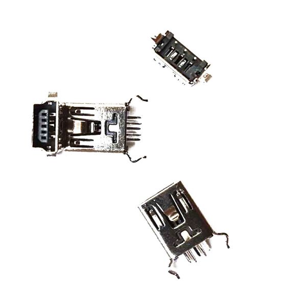 Ms 068 Mini Usb Konnektör 5 Pin 180c resmi