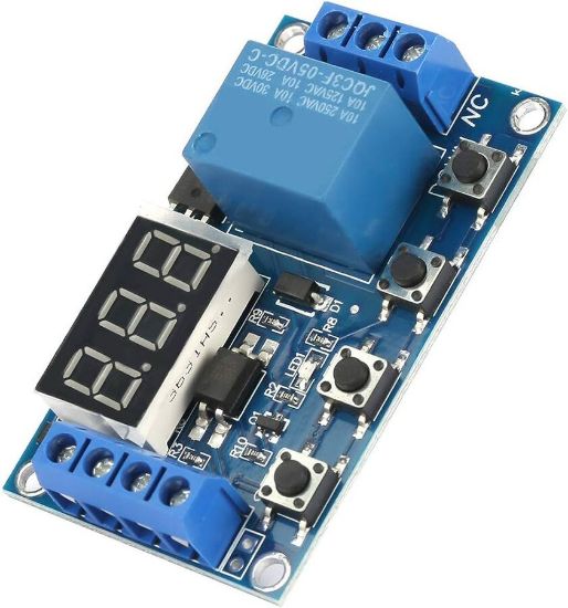 Dc 6-30v Type-c Usb Zaman Röle Modülü resmi