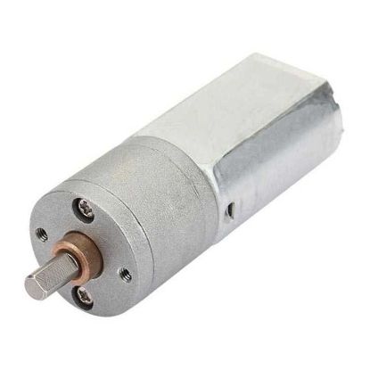 12v 1500 Rpm 20mm Redüktörlü Dc Motor resmi