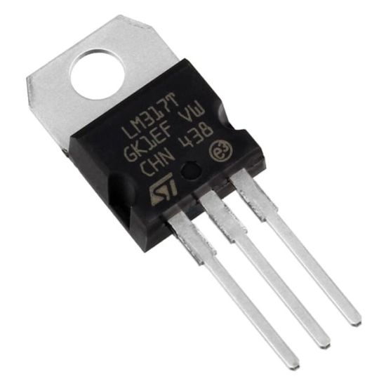 Lm317t 1.2v - 37v 1.5a Ayarlanabilir Lineer Voltaj Regülatör To220 resmi