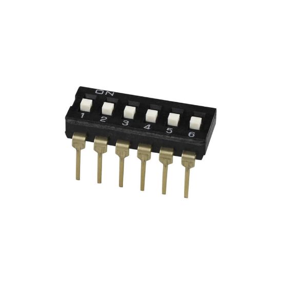 6 Pin Entegre Tipi Dip Switch resmi